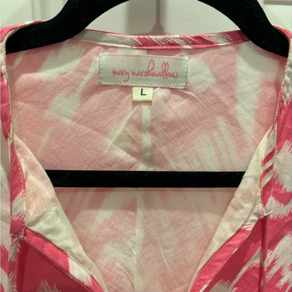 Mary Marshmallow pink dress sz L - Picture 3 of 4